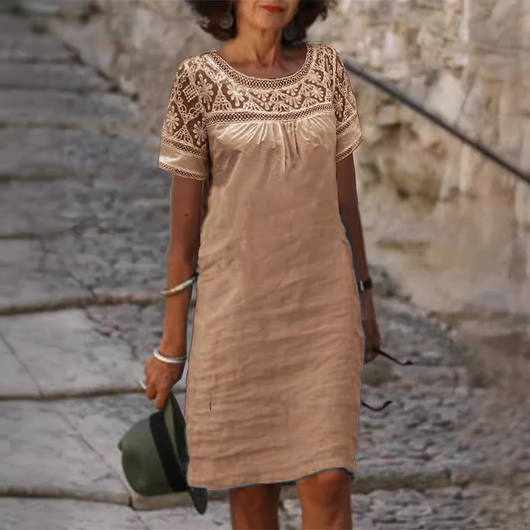 München Cotton-Linen Dress