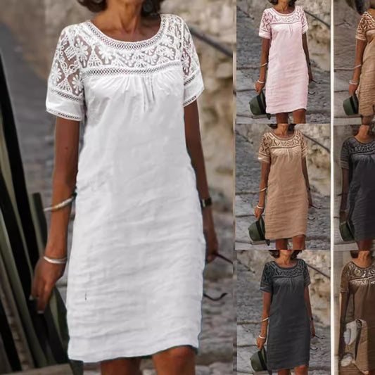 München Cotton-Linen Dress