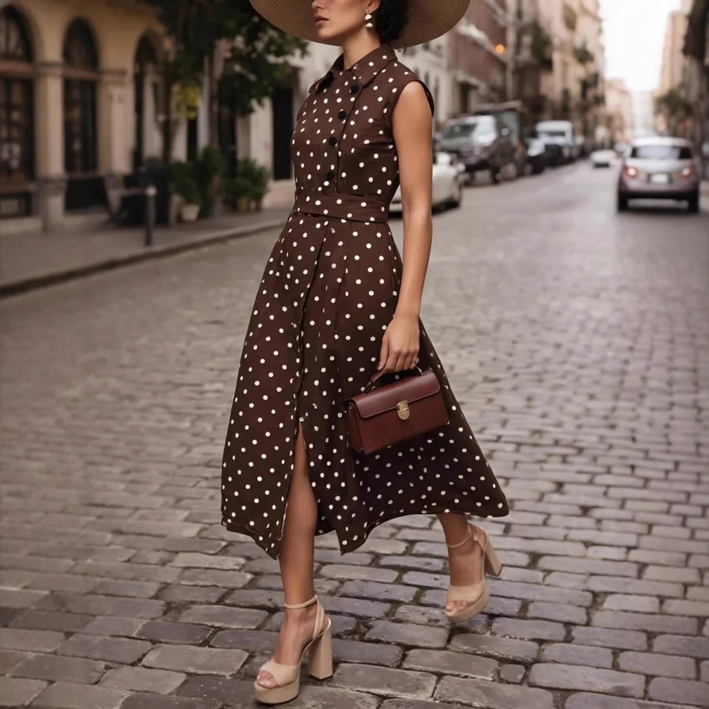 Polka-Dot Dress