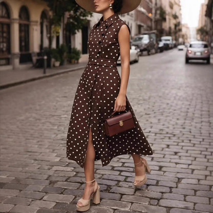 Polka-Dot Dress