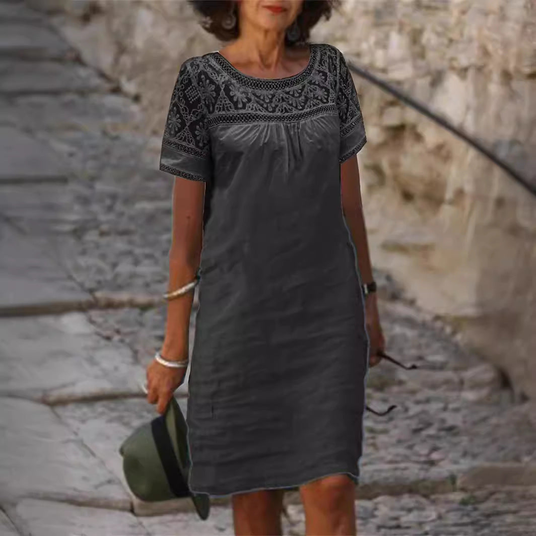 München Cotton-Linen Dress