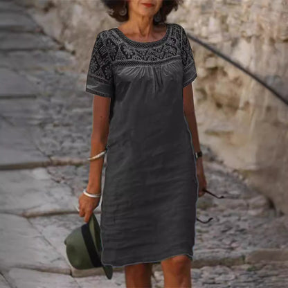 München Cotton-Linen Dress