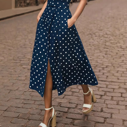 Polka-Dot Dress