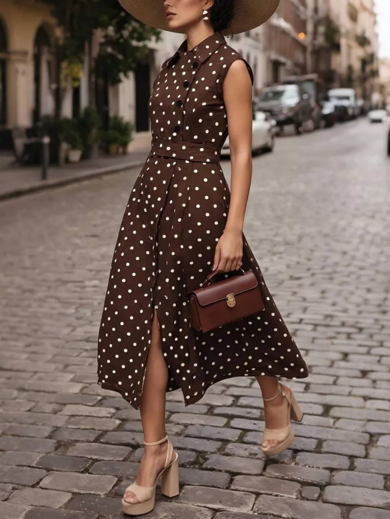 Polka-Dot Dress