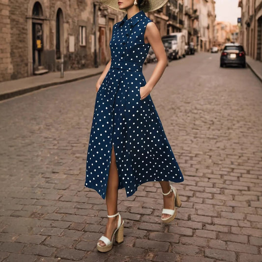 Polka-Dot Dress